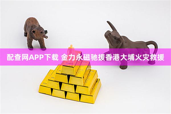 配查网APP下载 金力永磁驰援香港大埔火灾救援